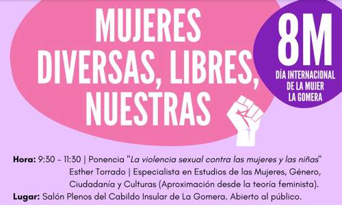Imagen de El Cabildo conmemora el Día de la Mujer con actividades de divulgación y concienciación
